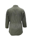 Plus Size Women's Long Sleeve Buttoned Trench Coat