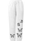 Spring Loose Drawstring Casual Straight Pants