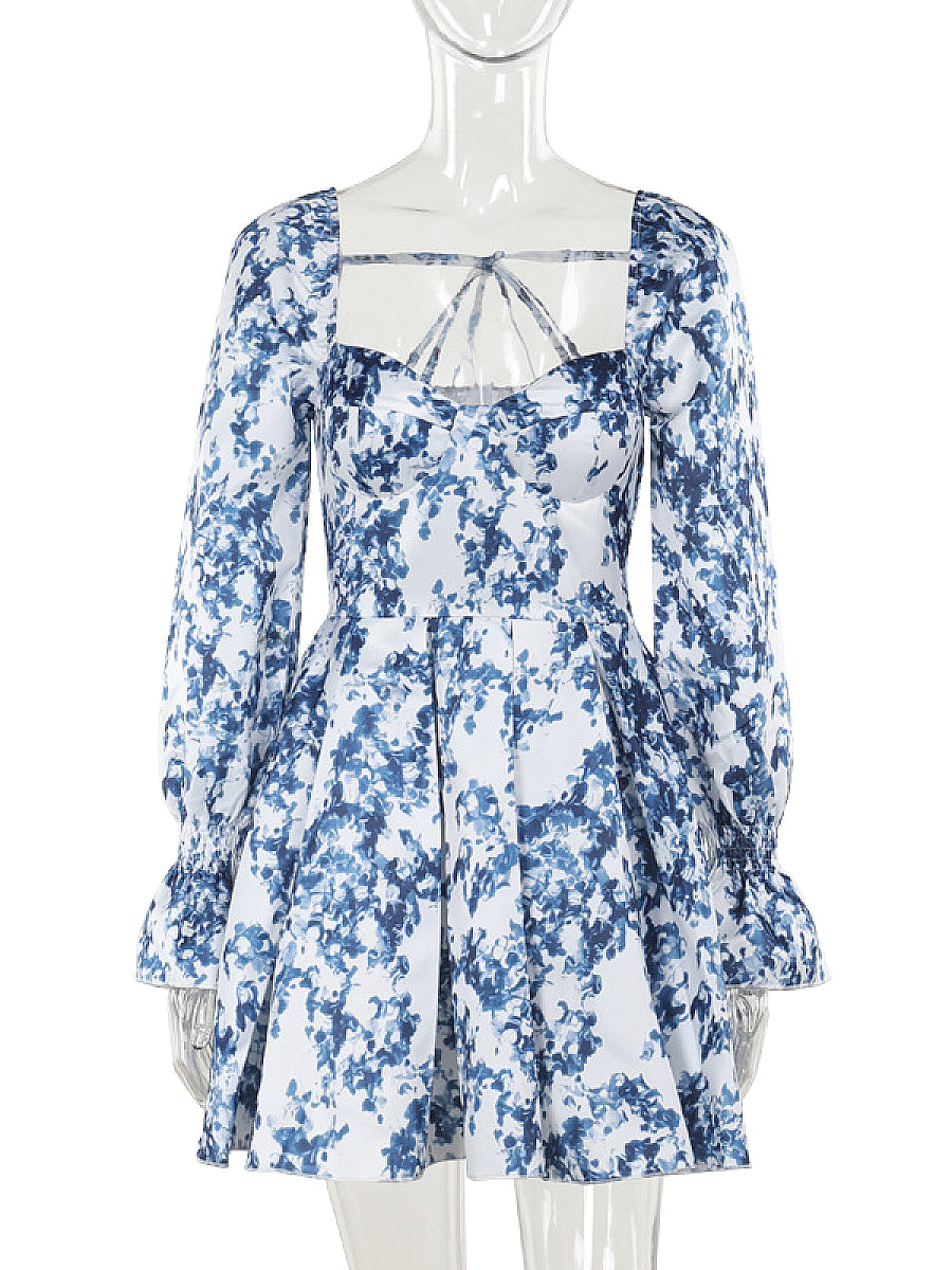 Summer Sexy Floral A-Line Dress for Women