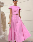 Elegant A-Line Dress Set for Women