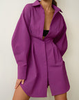 French Style A-Line Dress for Commuting