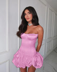 Chic Strapless A-Line Dress for Women