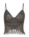 Fashionable Women's V-Neck Lace Camisole Top