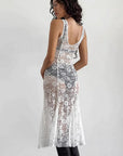Summer White Lace Dress for Women