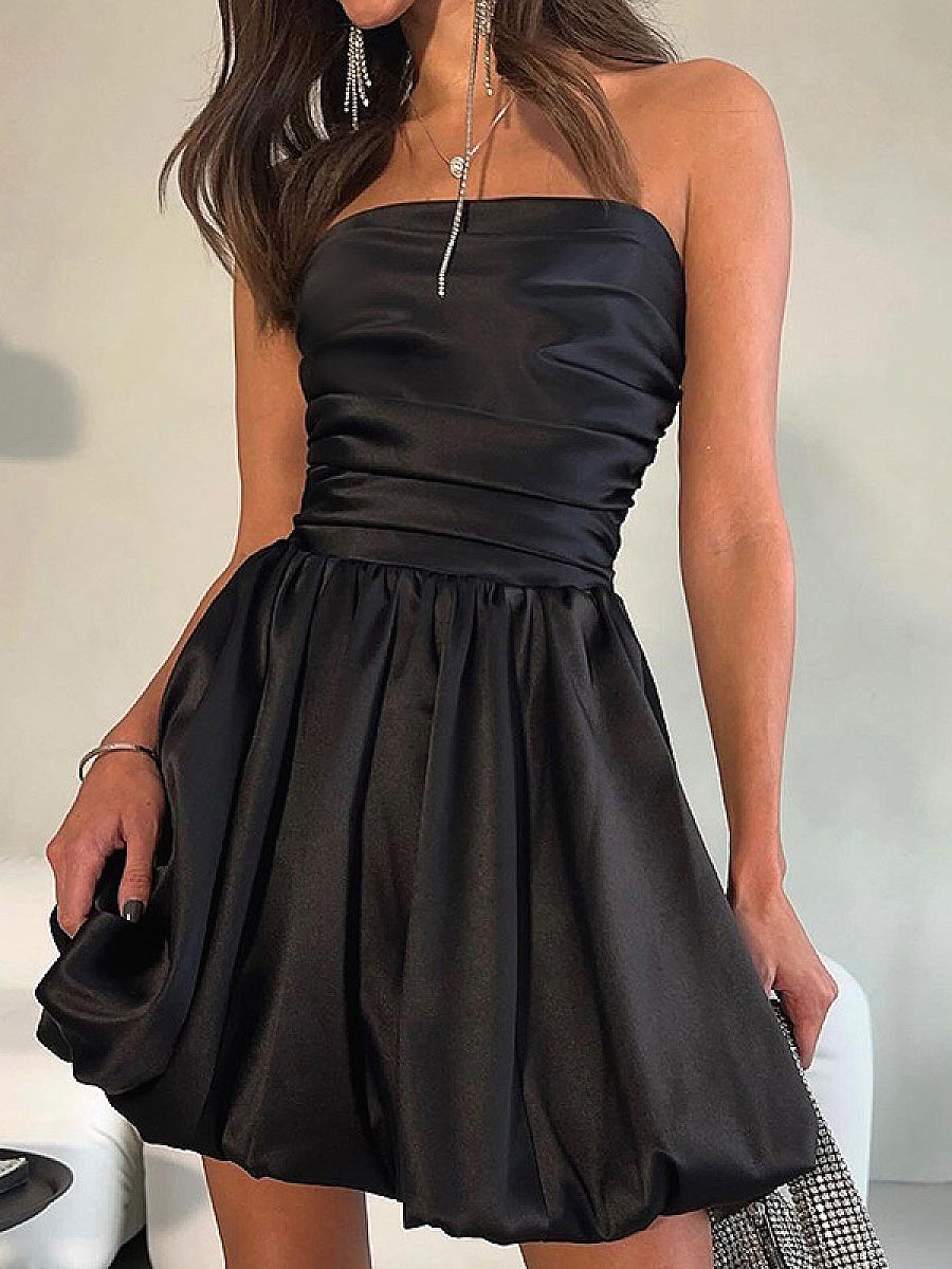 Summer Fashion Sexy One-Shoulder Mini Dress