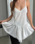 Summer Lace Splicing Slim Fit Cami Dress