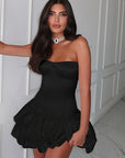 Chic Strapless A-Line Dress for Women