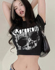 Trendy Short Sleeve Crop Top for Women