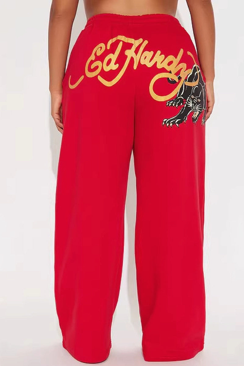 Trendy Loose Wide Leg Pants for Casual Wear