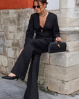 Stylish Pink Blazer and Pants Set for Women