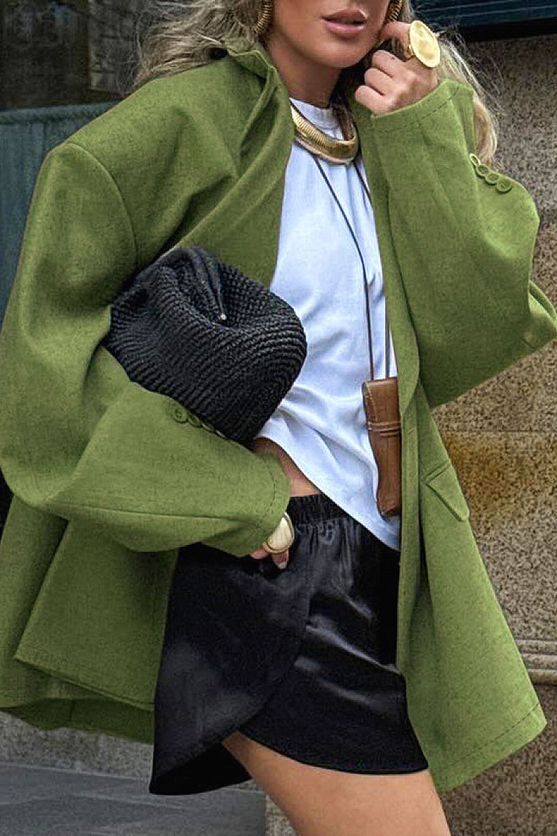 Elegant Long Coat for Women in Chic Style