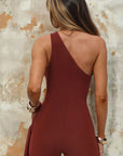 Trendy Sports Casual One-Piece Jumpsuit