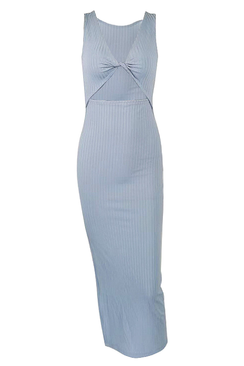Summer Fashion Women’s Sexy Twist Split Dress
