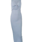 Summer Fashion Women’s Sexy Twist Split Dress