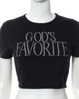 New Spring Summer Sexy Crop Top with Rhinestones