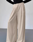 Spring High Waist Wide Leg Pants for Women