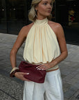 Summer Backless Halter Top for Women