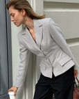 Stylish Gray Blazer for Women