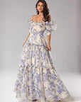 Elegant Off-Shoulder Long Dress for Women