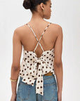 2026 Spring Summer Women's Polka Dot Cami Top