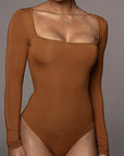 European and American Sexy Fleece Bodysuit