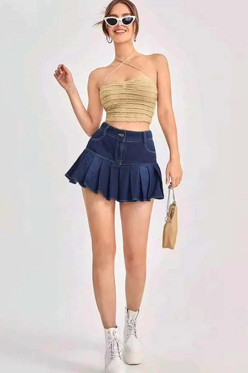 Stylish Low-Cut Sleeveless Top for Women