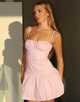 Sexy Backless A-Line Dress for Summer