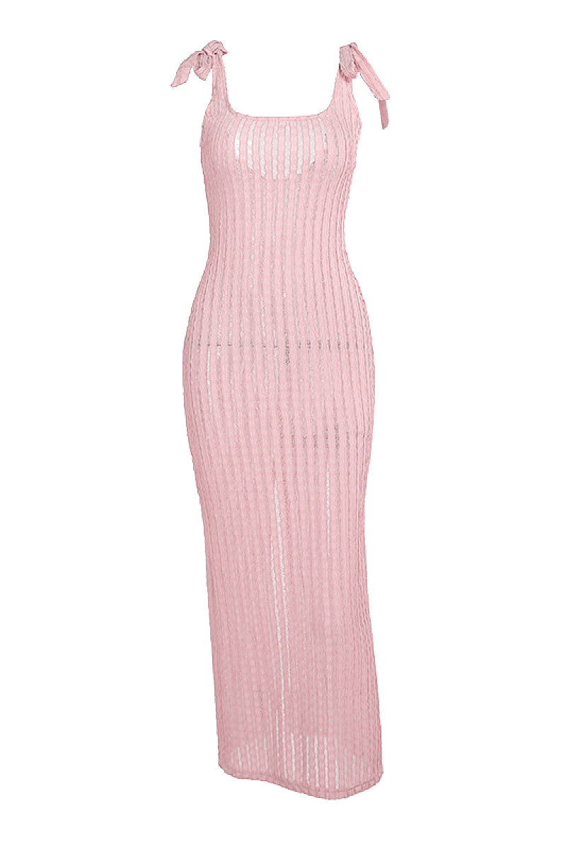 Fashionable U-Neck Bodycon Dress for Women