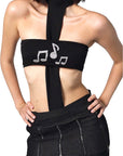 Y2K Gothic Polka Dot Sexy Street Style Jumpsuit