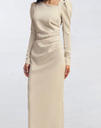Chic Long Sleeve Dress for Office Wear