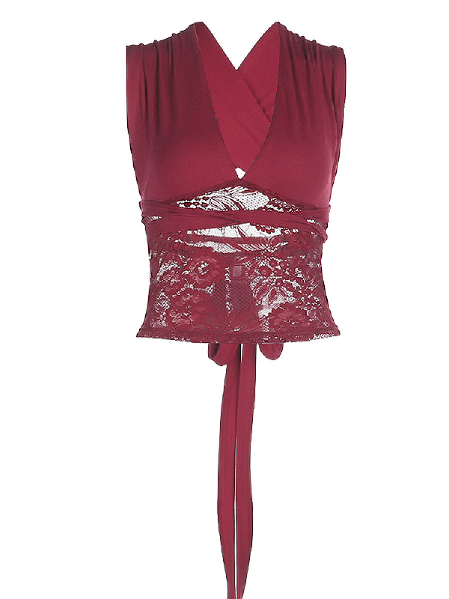 Fashionable Sleeveless V-Neck Cardigan Top for Women
