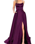 2023 New Long Bridesmaid Dress with Train