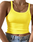 Summer Women's Crop Tank Top - Stylish and Trendy
