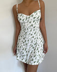 Vintage Style Floral A-Line Dress