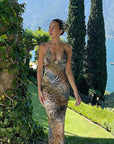 Summer Casual Animal Print Dress