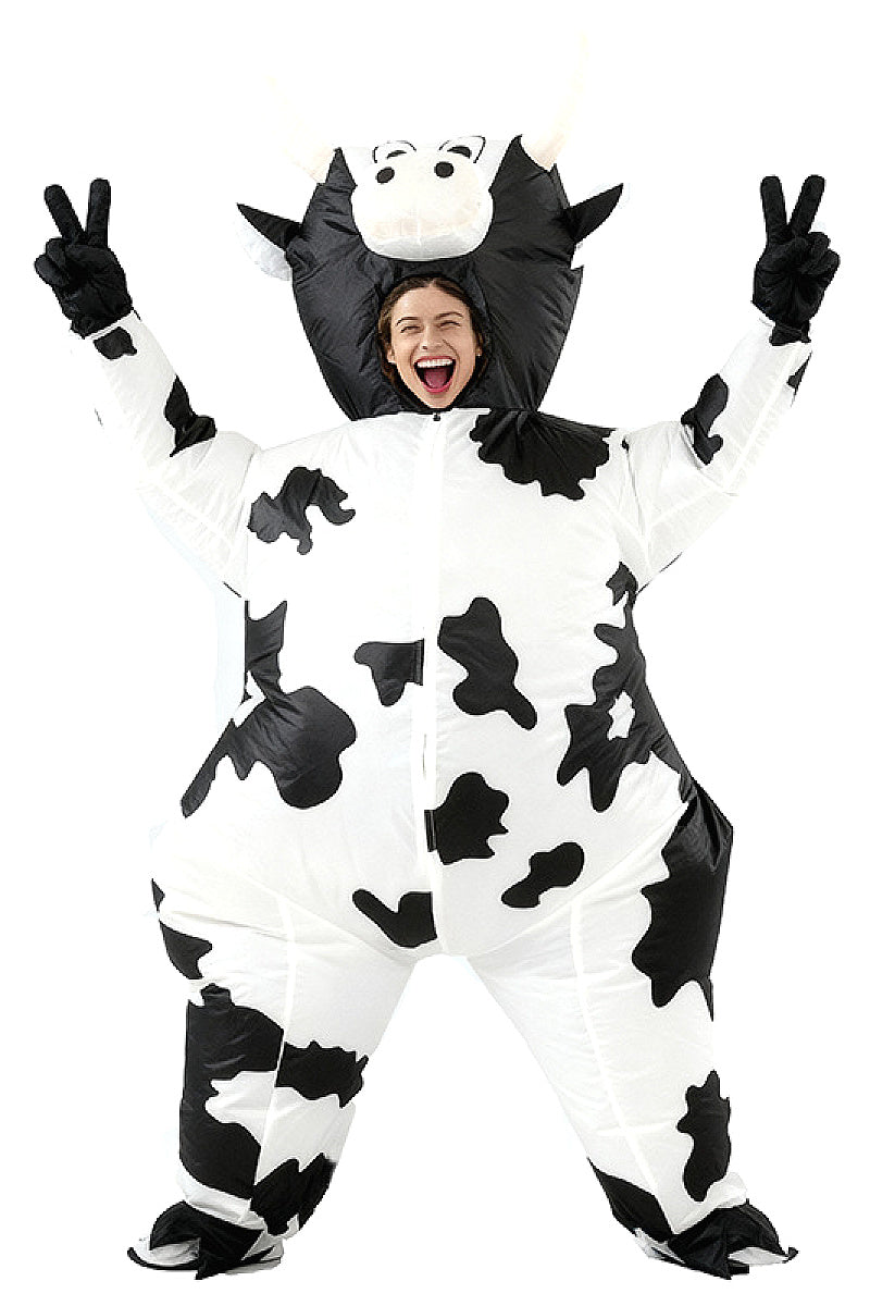 Inflatable Cow Costume for Parties and Cosplay