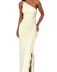 Summer Vacation Style Asymmetrical Dress