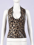 Brown Leopard Print