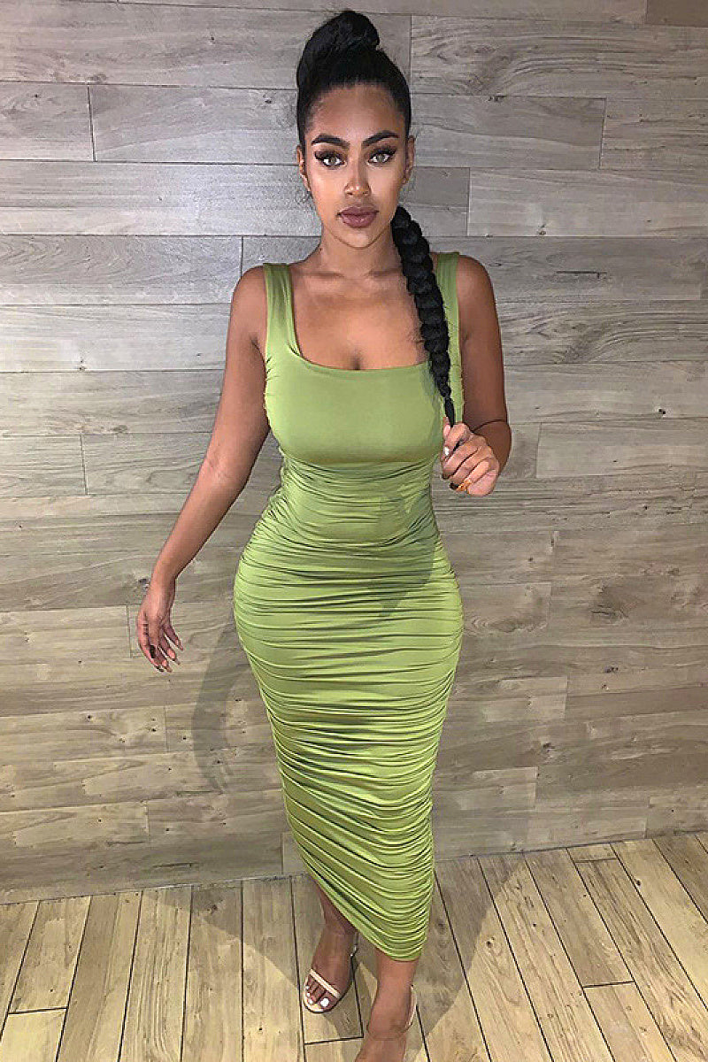 Summer Sexy Slim Fit Backless Dress