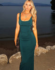 Summer Sexy Solid Color Slim Fit Dress