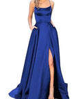 2023 New Long Bridesmaid Dress with Train