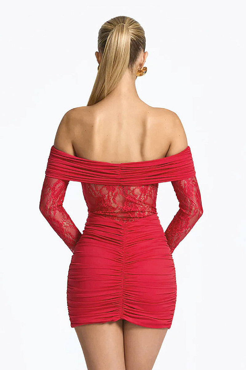 Summer Chic Halter Lace Long Dress