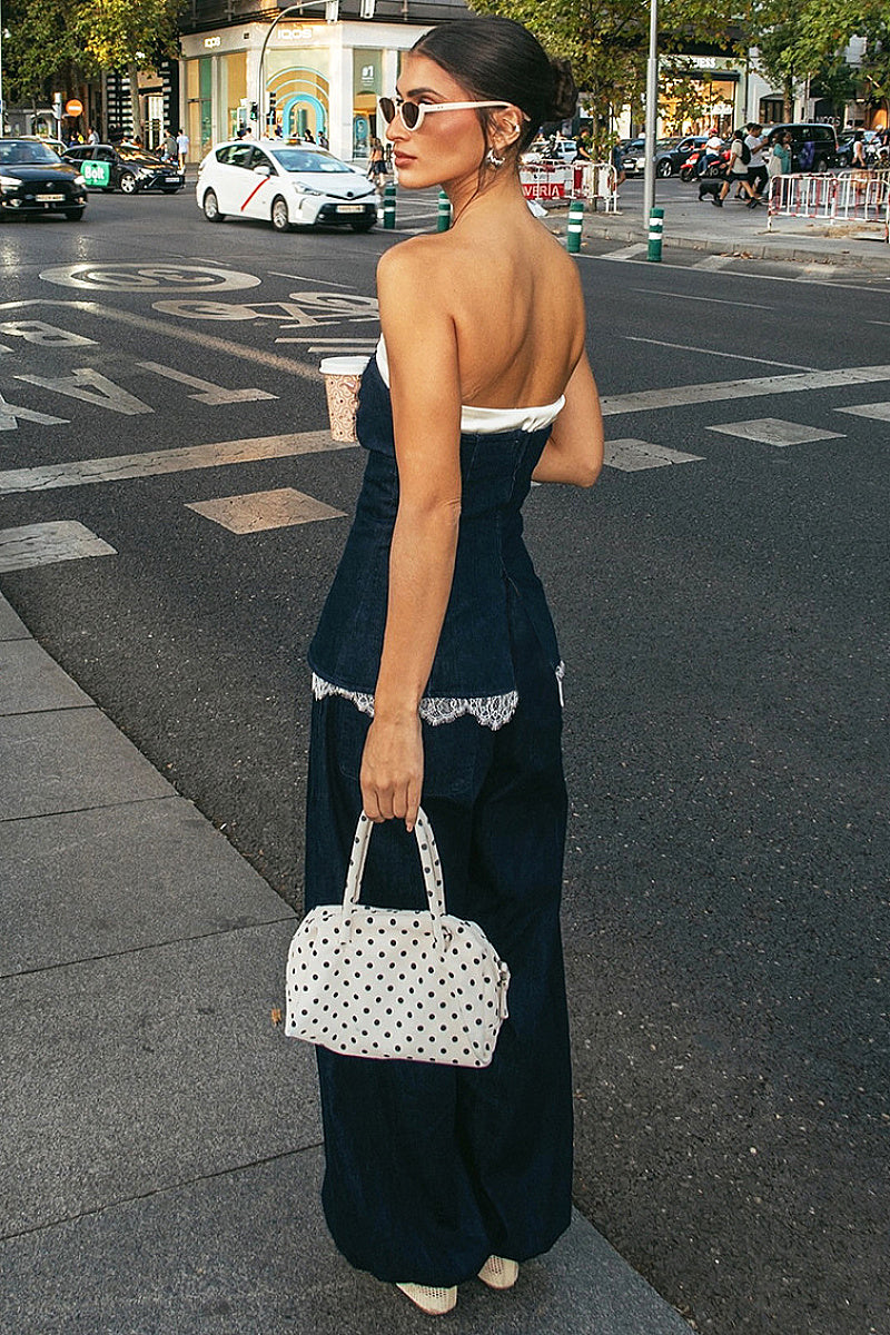 Spring Summer Fashion Casual Lace Two-Piece Set