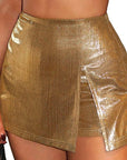 2026 Spring Women's Trendy Metallic Skirt Pants