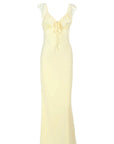 Sexy Ruffled Tie Waist Dress for Women