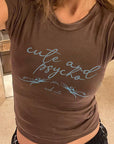 Trendy Summer Short Sleeve T-Shirt for Women