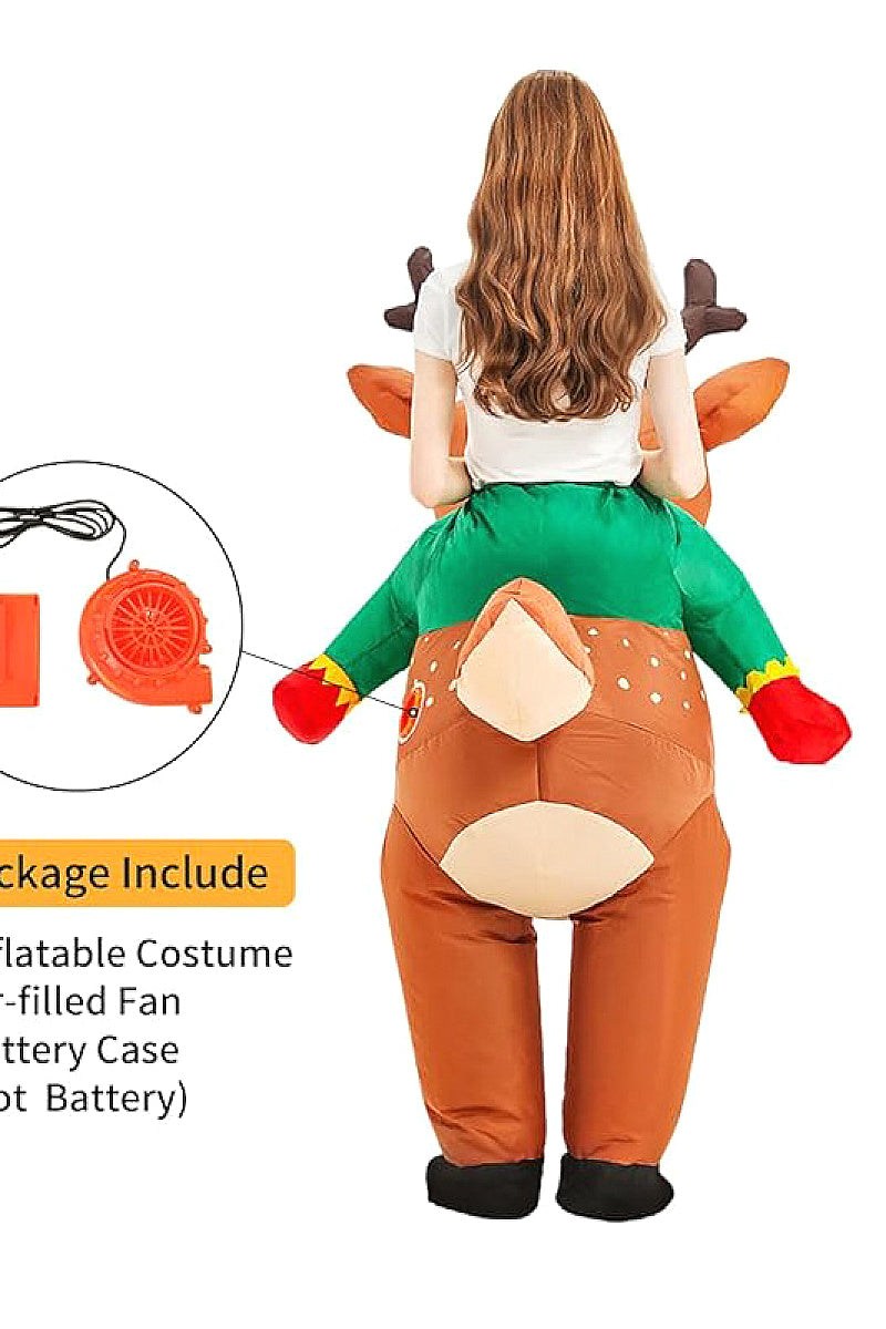 Inflatable Reindeer Costume for Parties