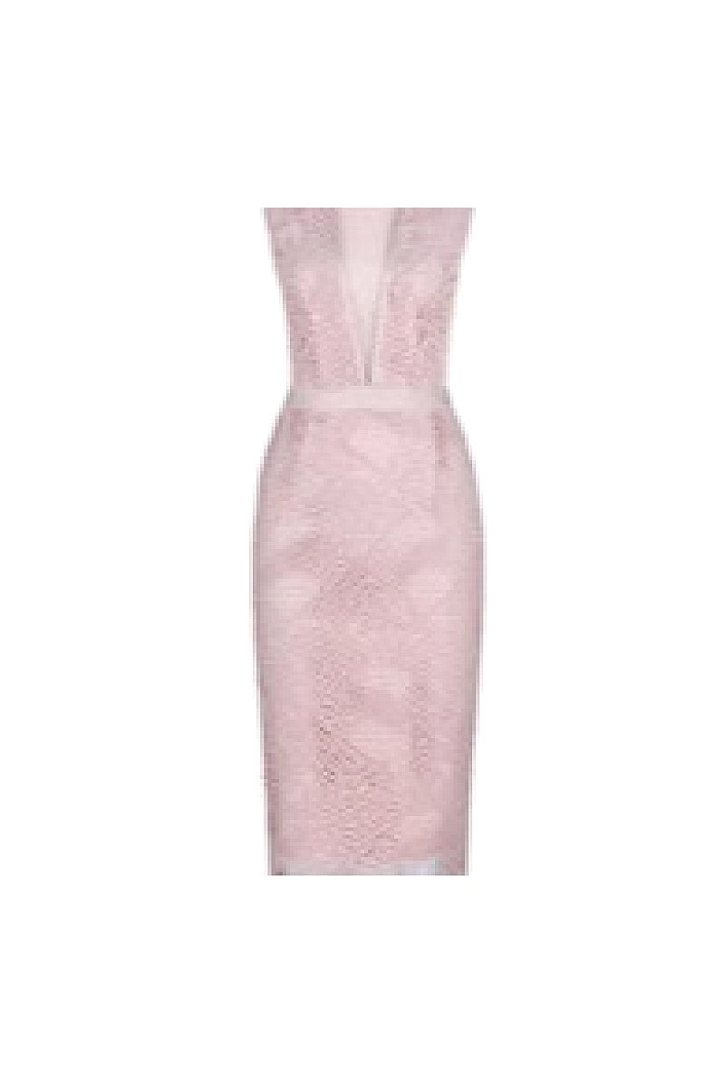 Elegant Lace Bodycon Evening Dress