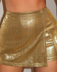 2026 Spring Women's Trendy Metallic Skirt Pants