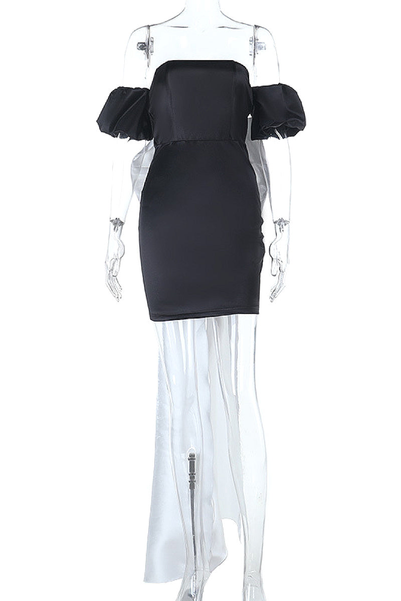 Chic Strapless Bodycon Mini Dress